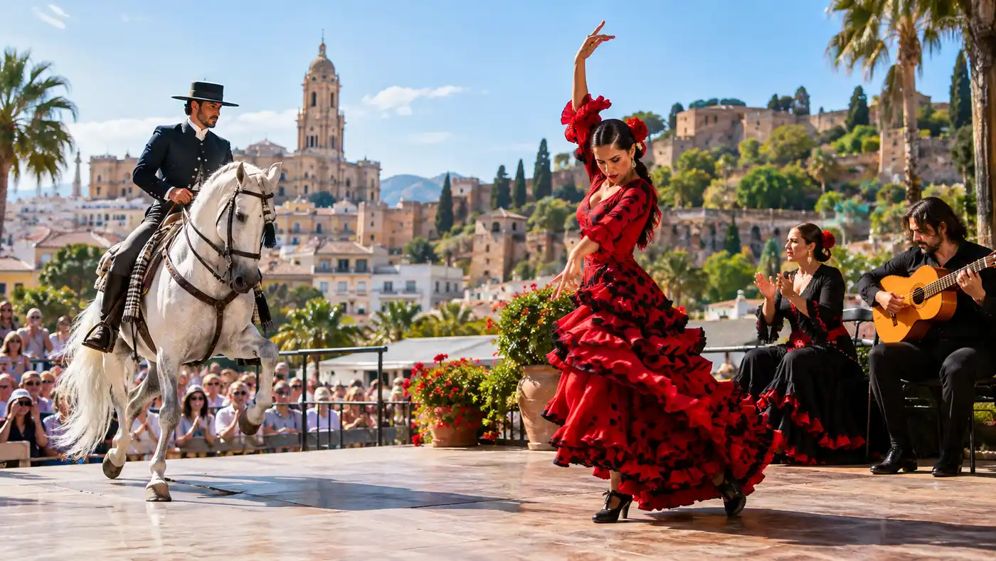 Andalusian Horse and Flamenco Shows in Malaga